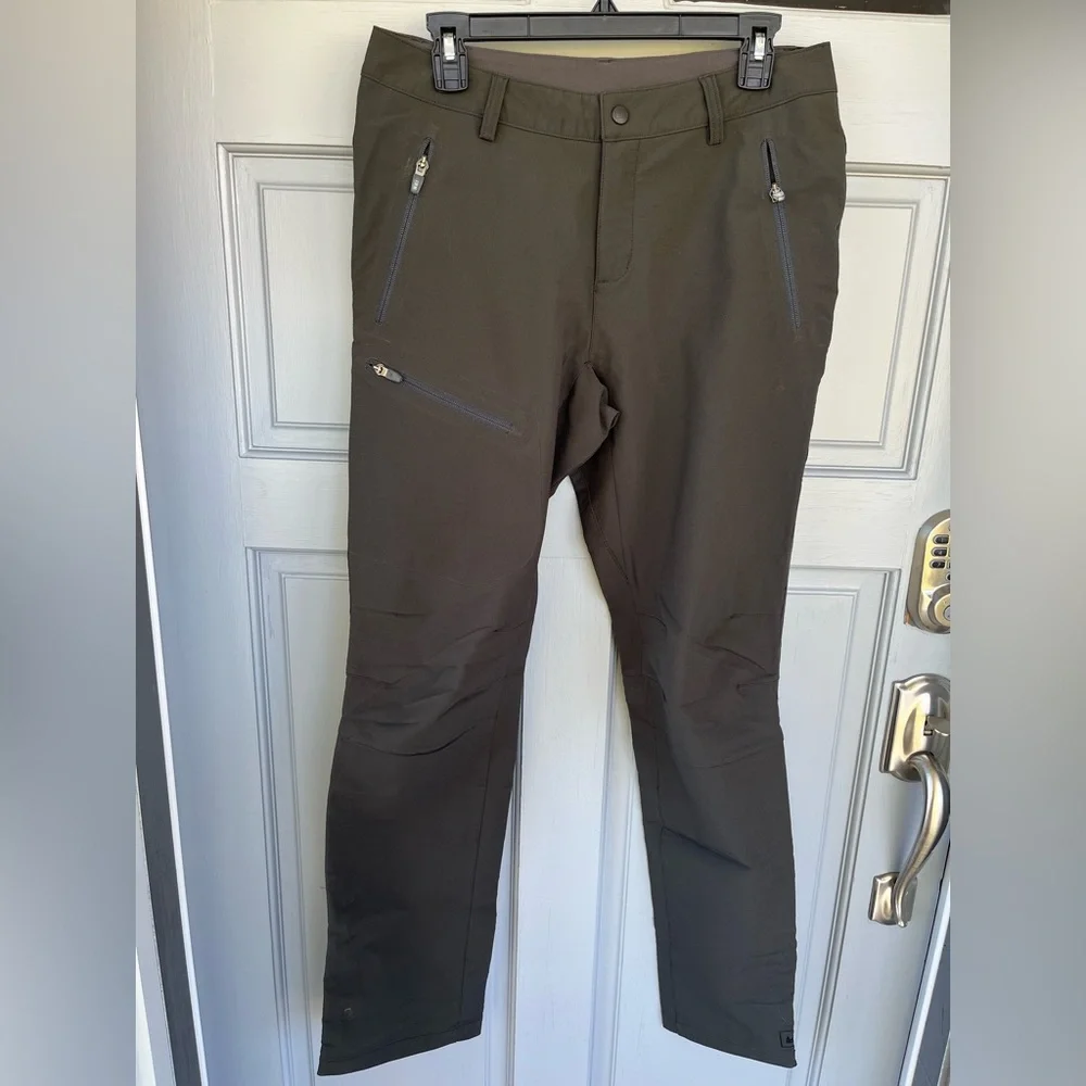 REI Co-Op Trailmade Hiking Pant, Dk Olive Green, Women’s Size 10 - Picture 4 of 17